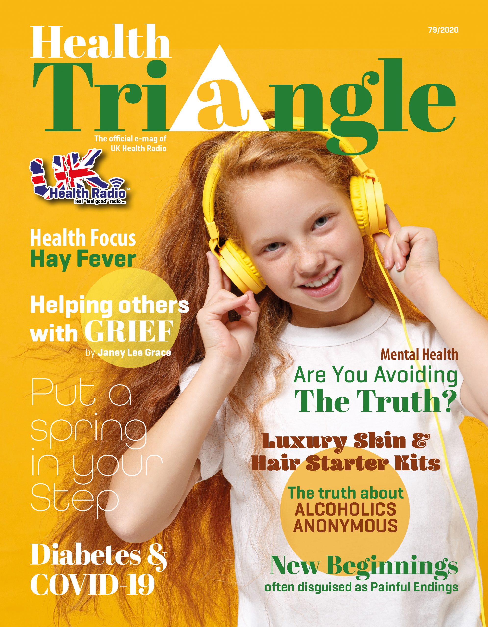 April Edition of Health Triangle - Cover