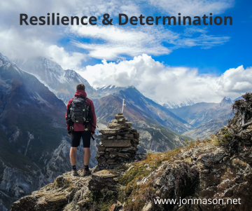 Resilience & Determination Graphic